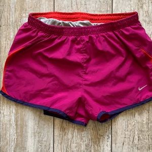 Nike women’s running shorts - size medium